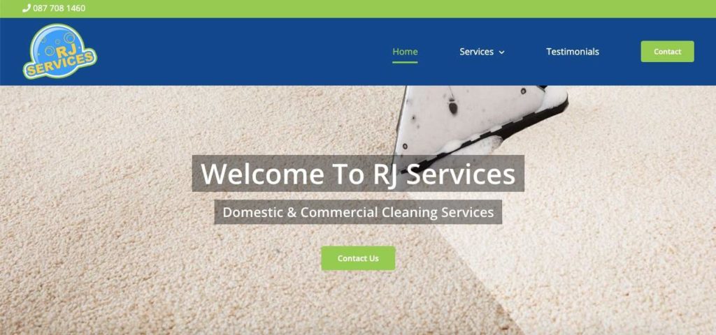 RJ Services Homepage