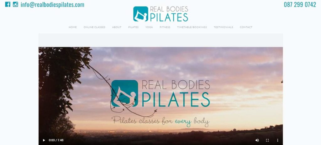 Real Bodies Pilates Homepage