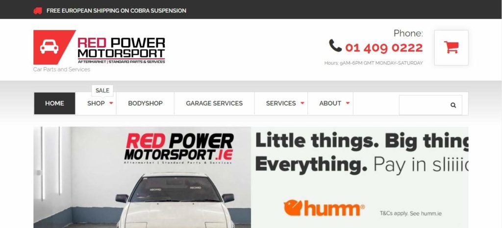 Red Power Motorsport Homepage
