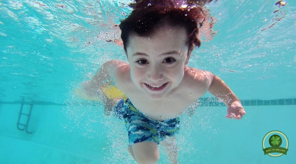 Remind guests to don proper swimwear