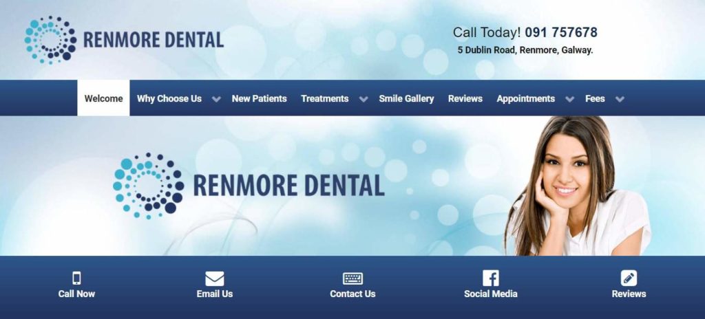 Renmore Dental Homepage