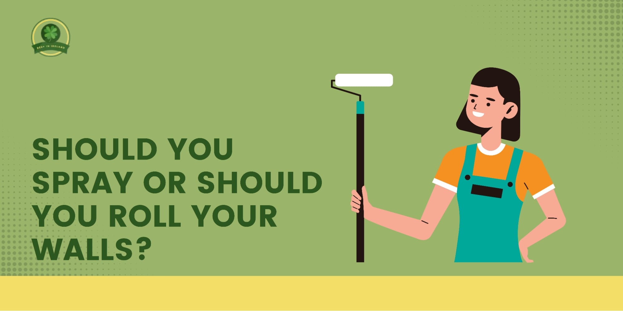 Should You Spray or Should You Roll Your Walls