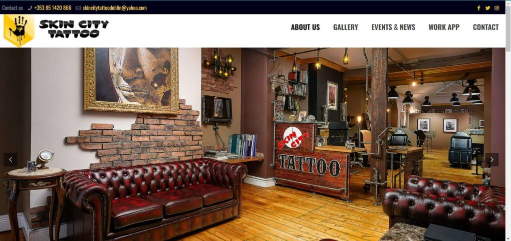 Skin City Homepage