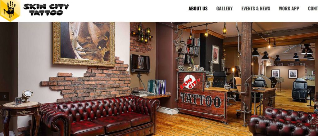 Skin City Tattoo Homepage