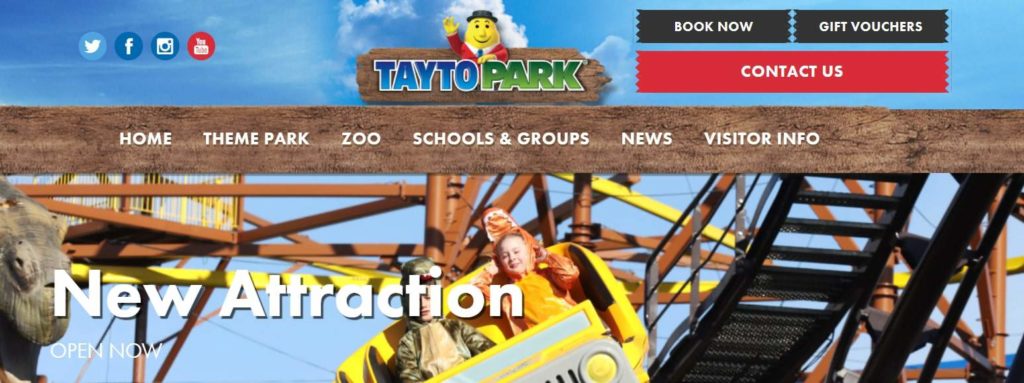 Tayto Park Homepage