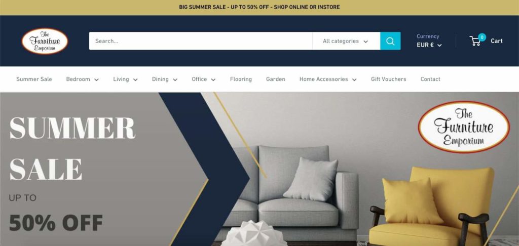 The Furniture Emporium Homepage