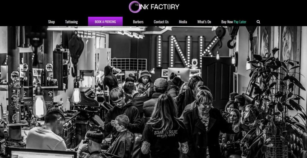 The Ink Factory Homepage
