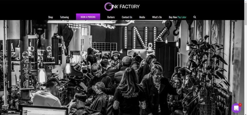 The Ink Factory Homepage