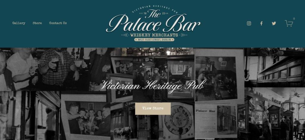 The Palace Bar Homepage