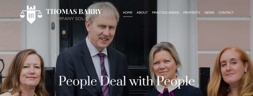 Thomas Barry & Company Solicitors Homepage
