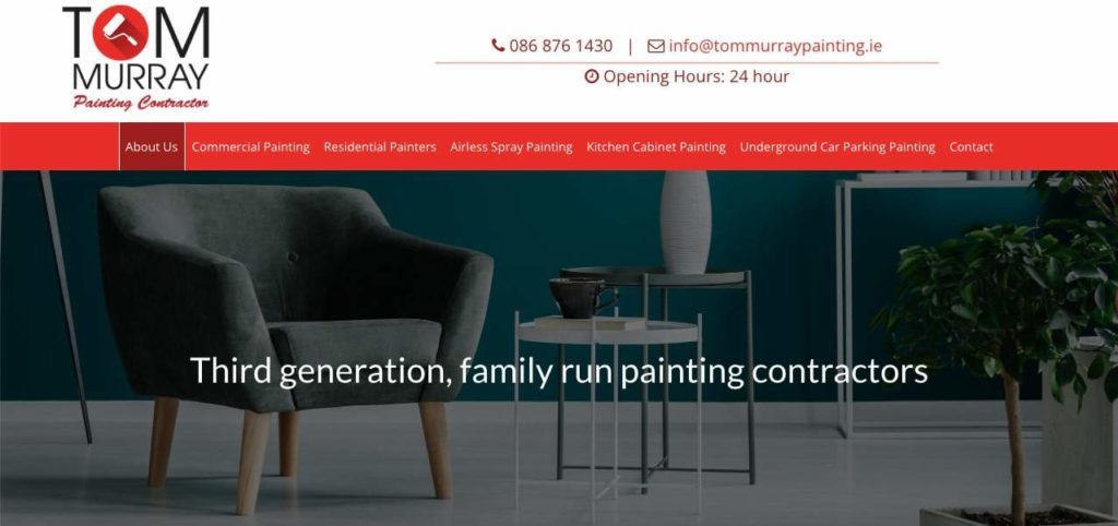 Tom Murray Painting Contractor Homepage