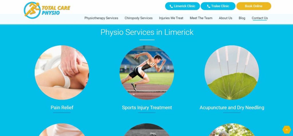 Total Care Physio Limerick Homepage