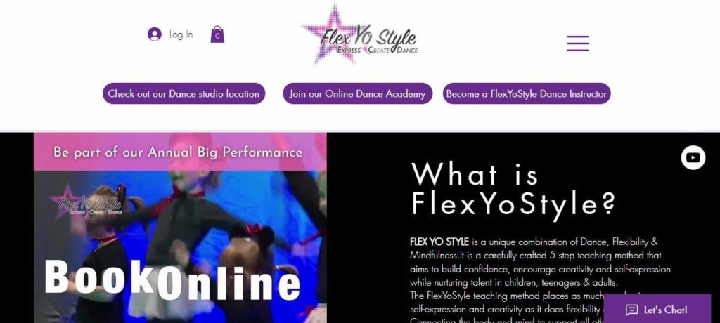 Ultraflex Academy Of Dance Homepage