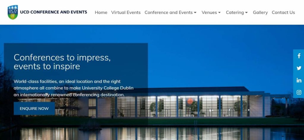 University College Dublin Homepage