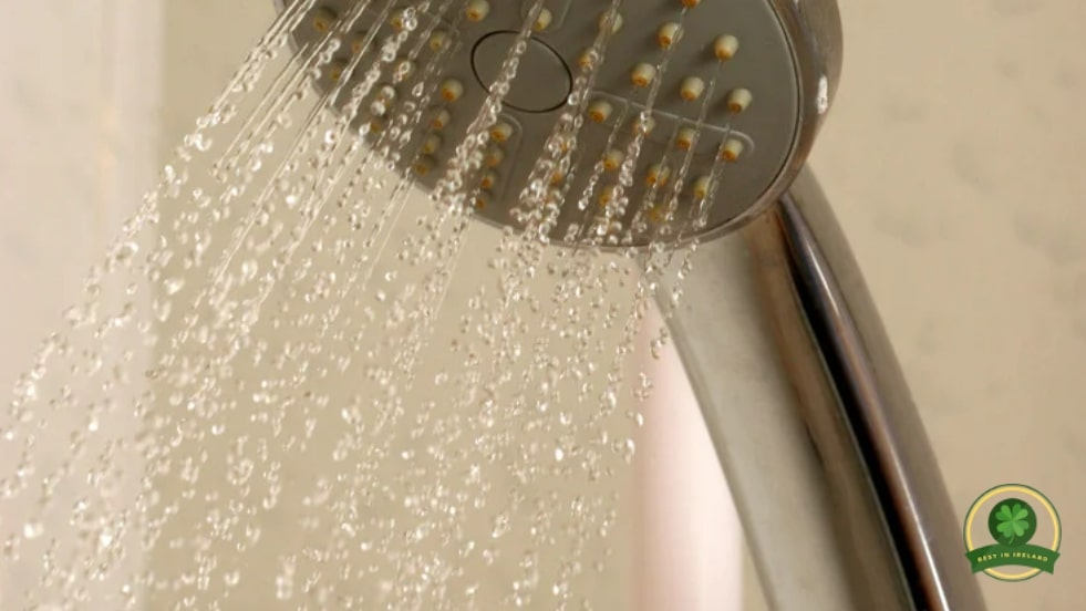 Use a shower pump