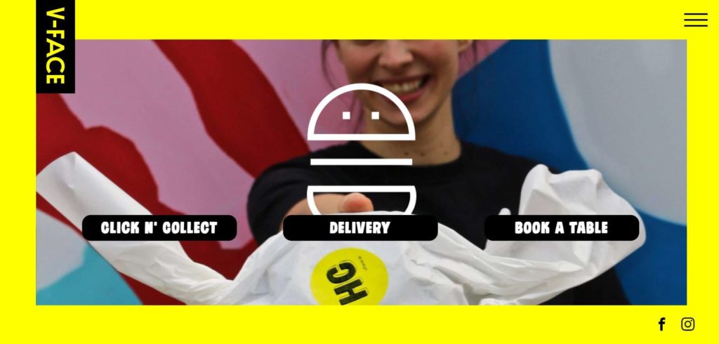 V-Face Homepage