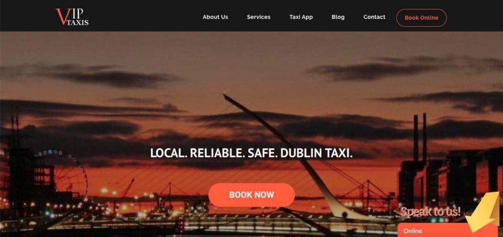 VIP Taxis Homepage