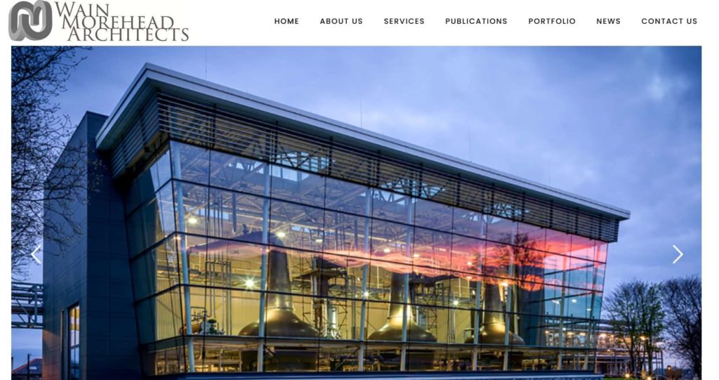 Wain Morehead Architects Homepage