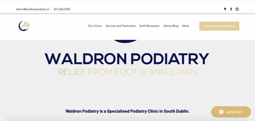 Waldron Podiatry Homepage