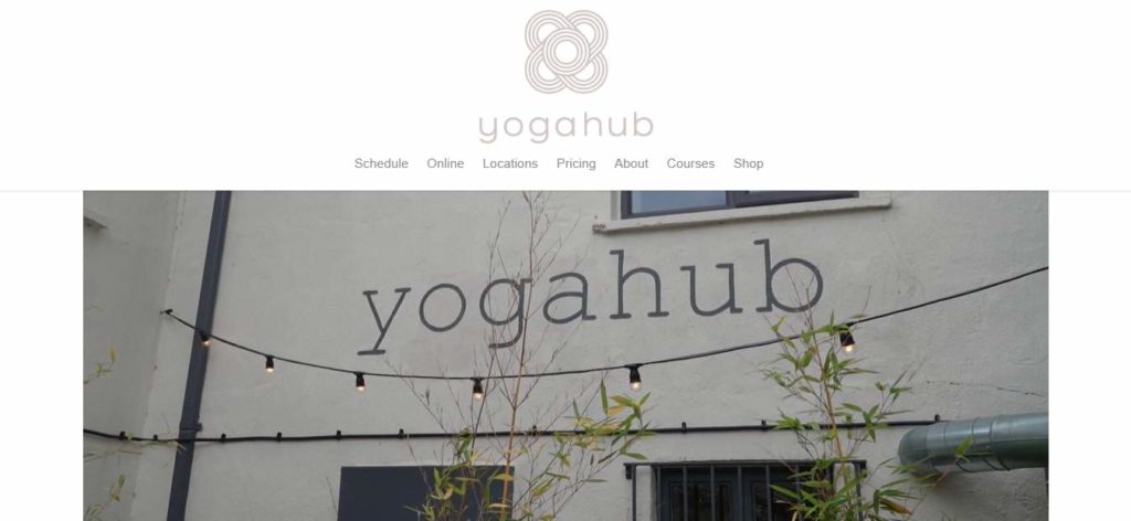 Yogahub Homepage