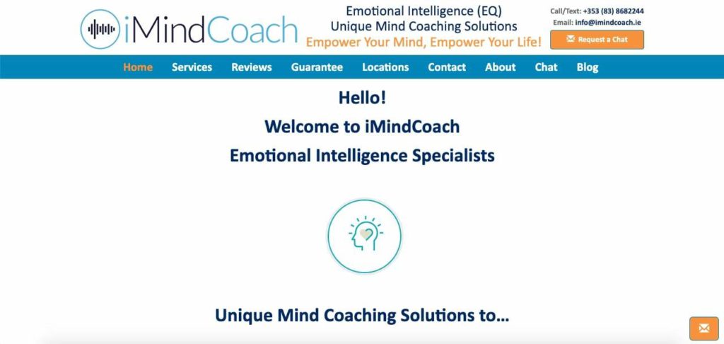 iMindCoach Homepage