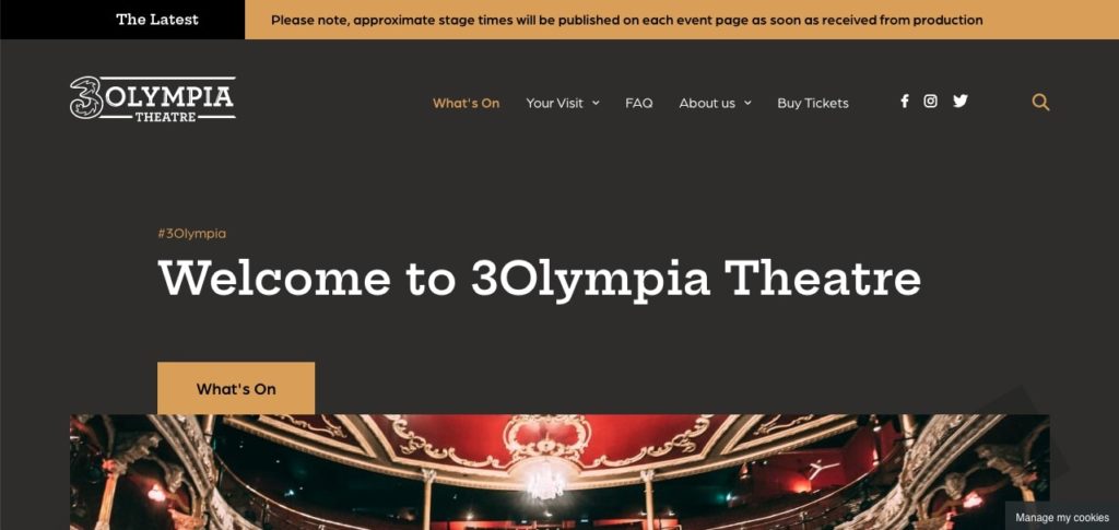 3Olympia Theater Homepage