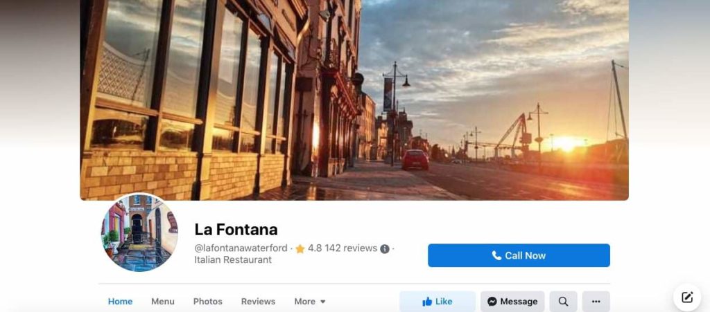 La Fontana Homepage