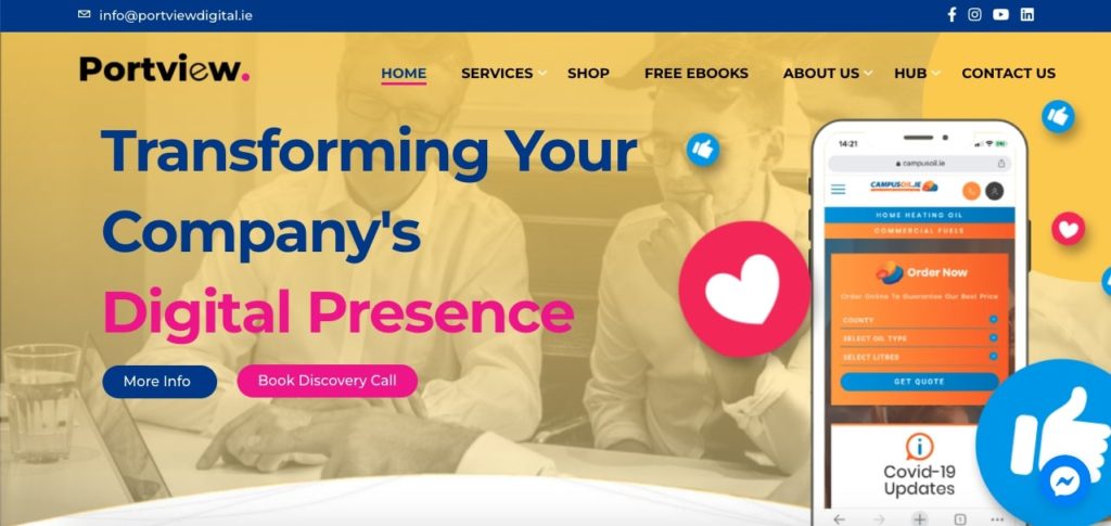 Portview Digital Homepage