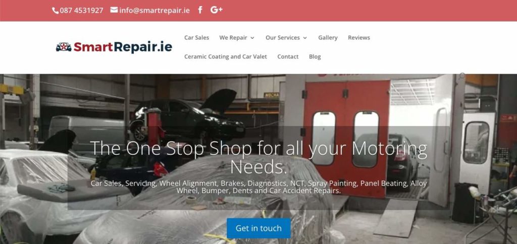 Smart Repair Homepage