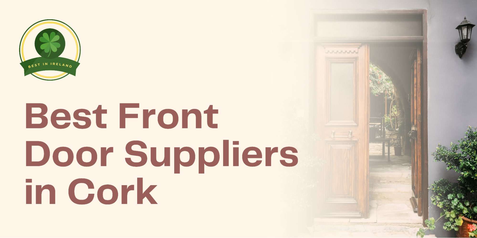 The 5 Best Front Door Suppliers in Cork