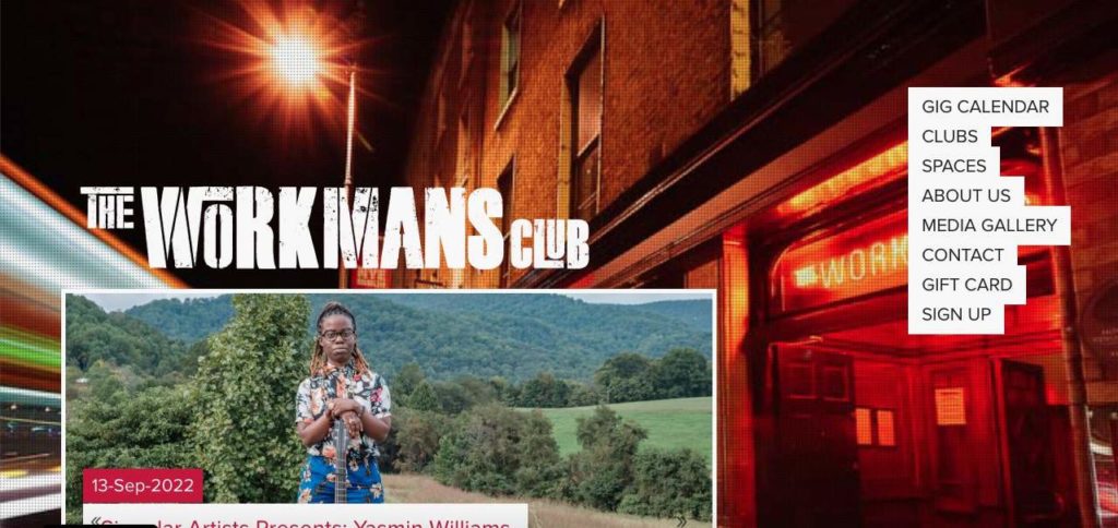 The Workman’s Club Homepage