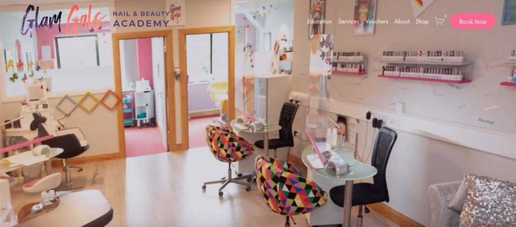 Glam Gals Beauty Salon and Training Academy's Homepage