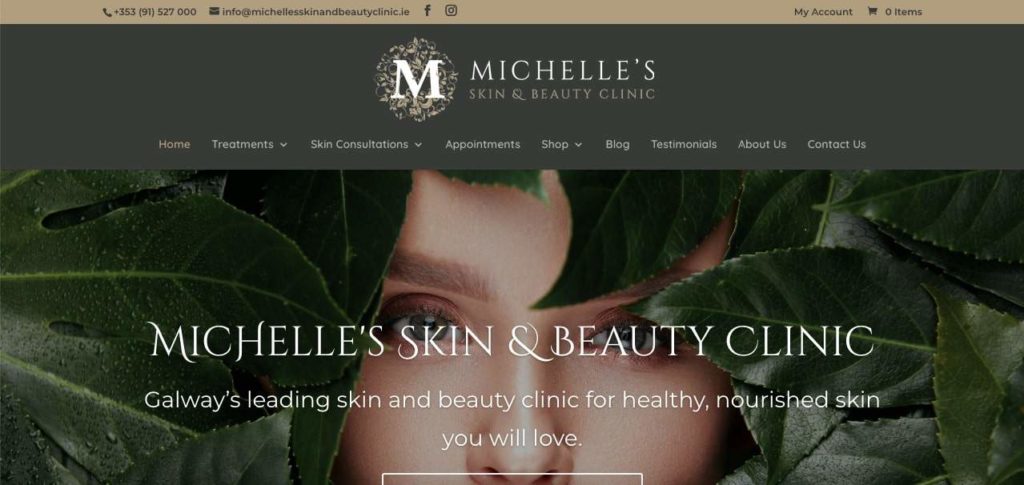 Michelle’s Skin and Beauty Clinic's Homepage