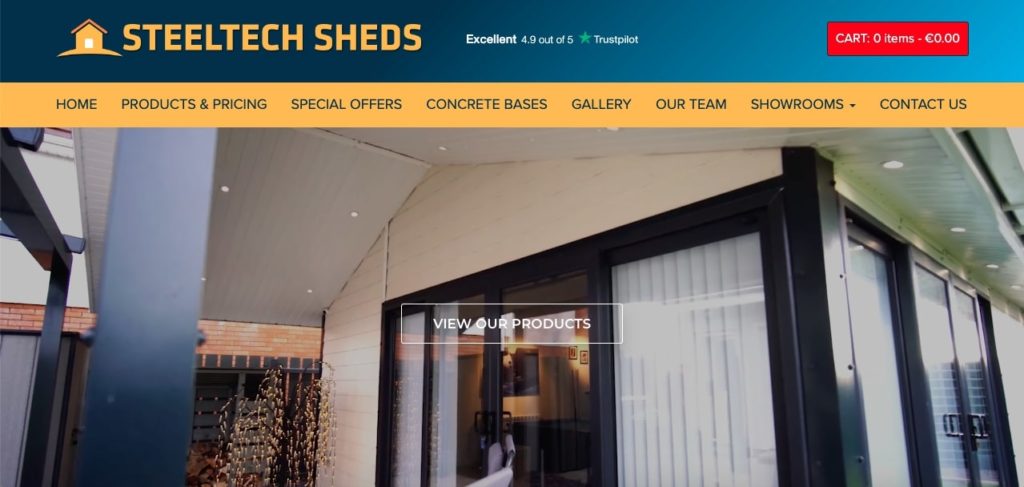 Steeltech Sheds Homepage