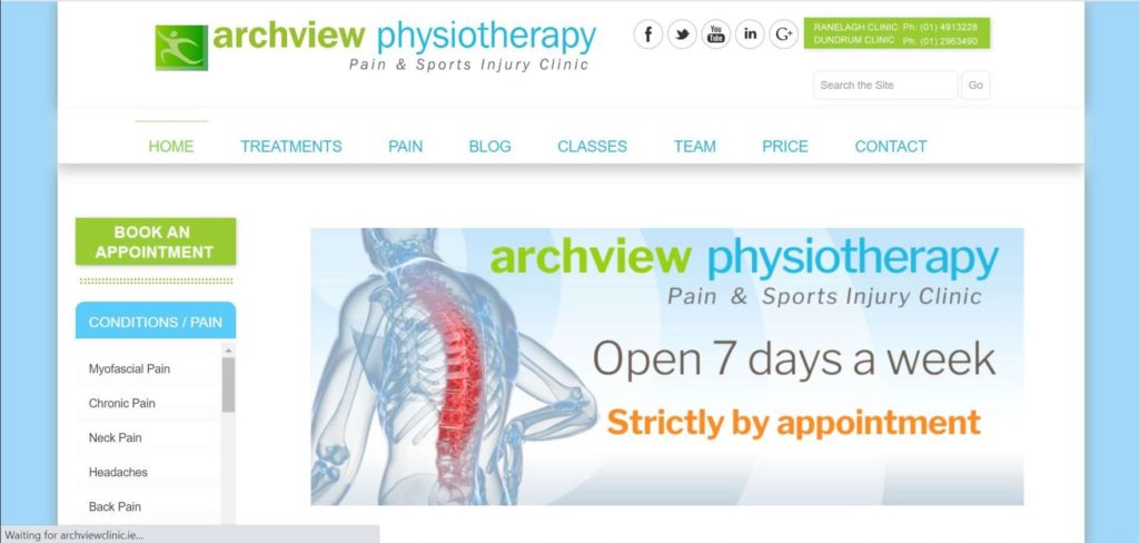 Archview physiotherapy's Homepage