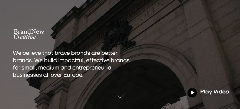 Brand New Creative's Homepage