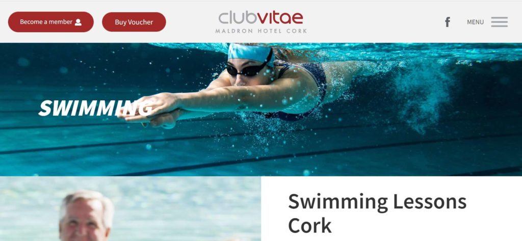 Club VitaeSwimming Lessons Homepage