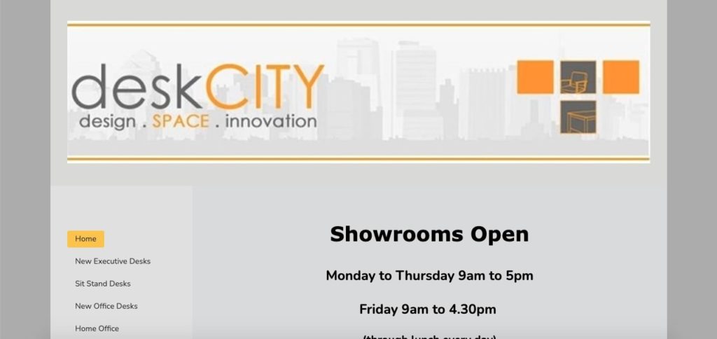 Desk City's Homepage