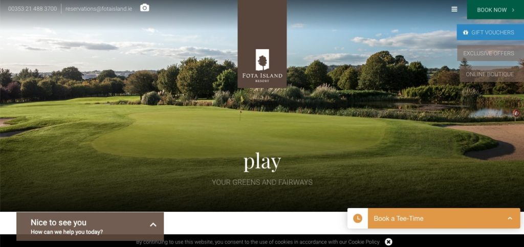 Fota Island Golf's Homepage