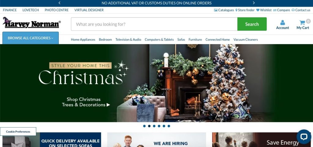 Harvey Norman's Homepage