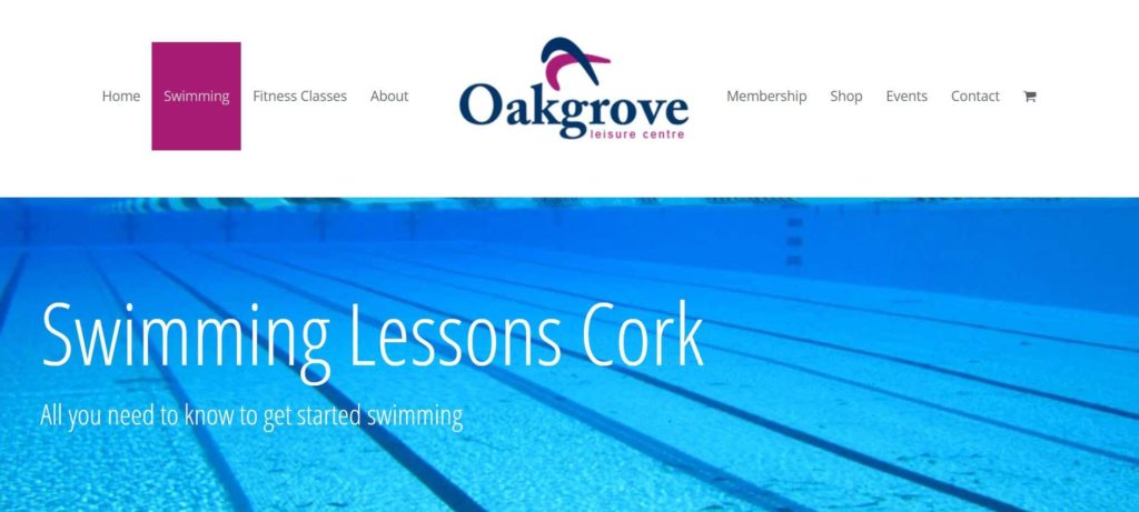 Oakgrove Aquatics Education Program and Swimming Lessons Homepage