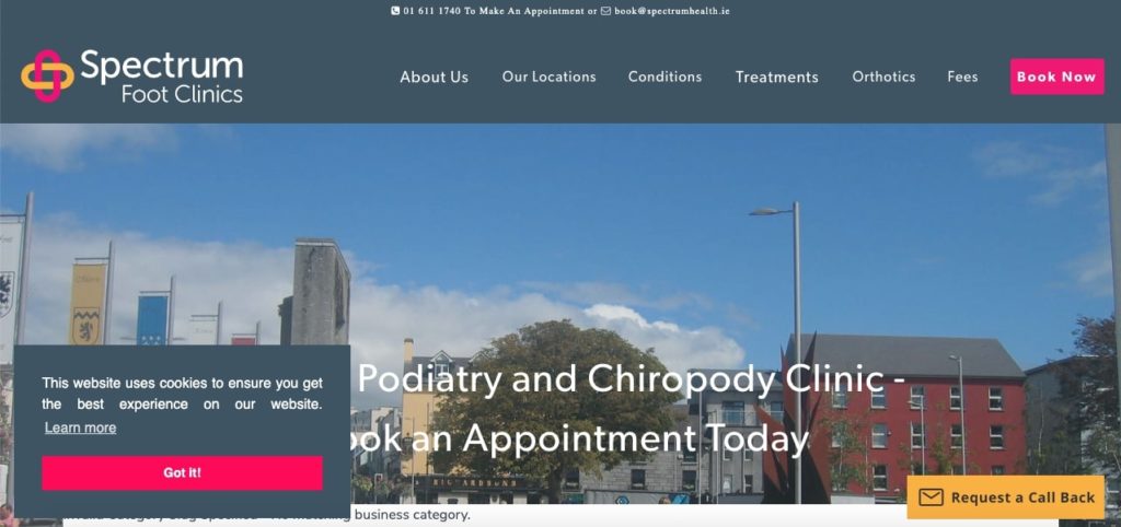 Spectrum Foot Clinics Homepage