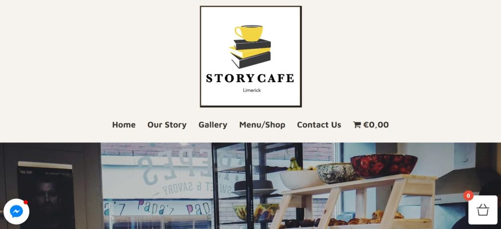 Story Cafe's Homepage