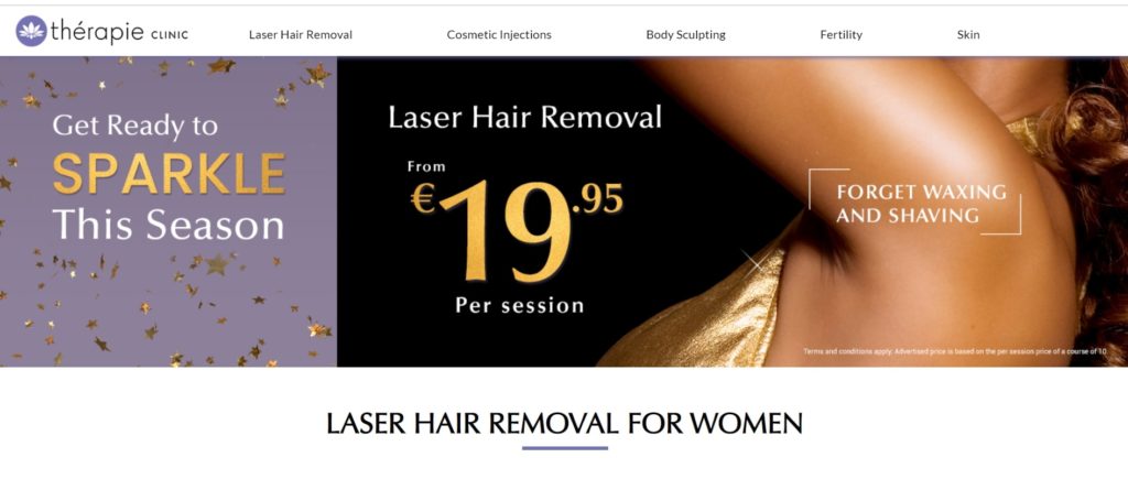 Thérapie Clinic Galway City's Homepage