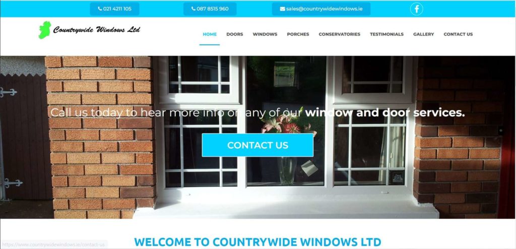 Countrywide Windows Ltd.'s Homepage