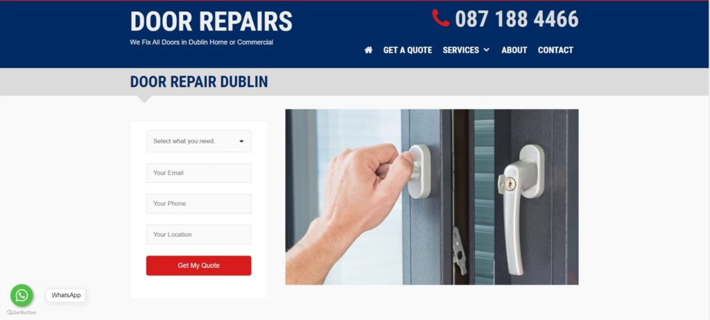 Door Repairs Dublin's Homepage