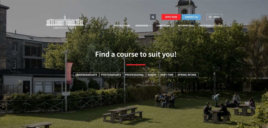 Griffith College's Homepage