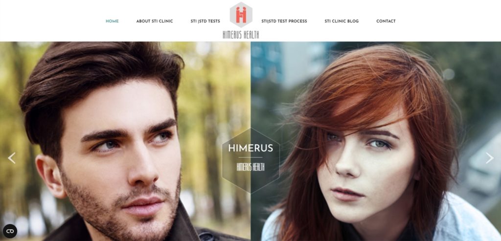Himerus Health's Homepage