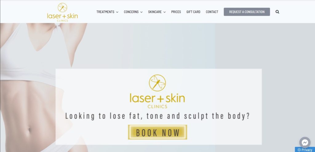 Laser + Skin Clinics Homepage
