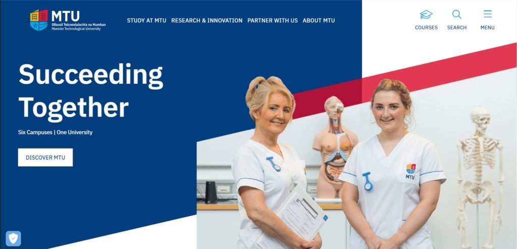 Munster Technological University's Homepage